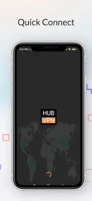 HUB VPN Fast Unlimited Server android App screenshot 0